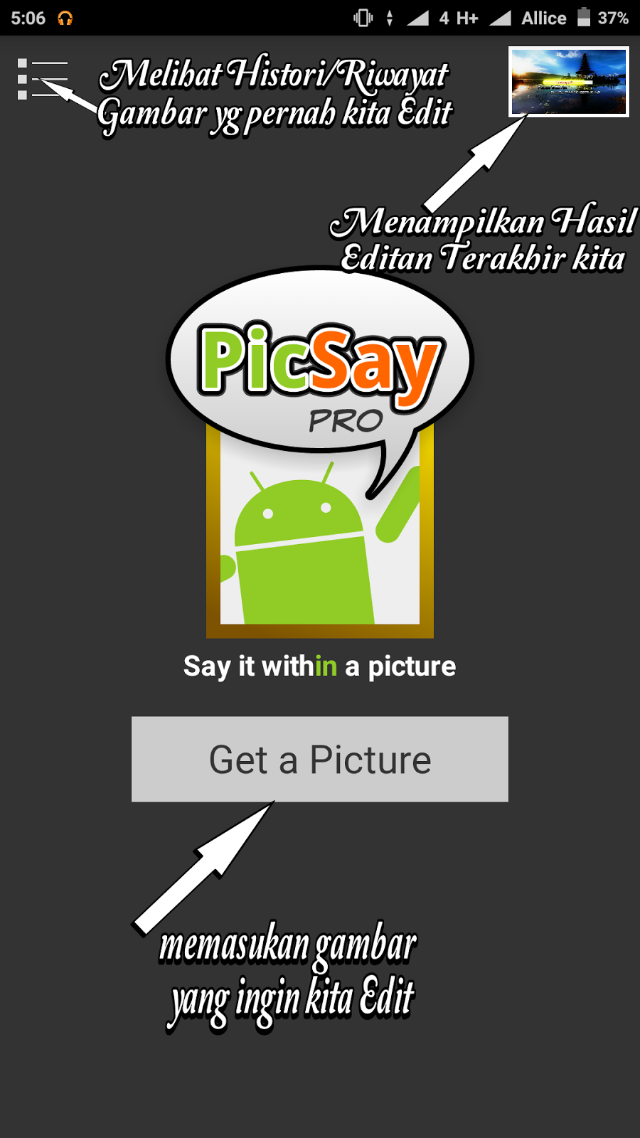 Cara menggunakan Aplikasi picsay pro Lengkap For Newbie ~ OziArt43