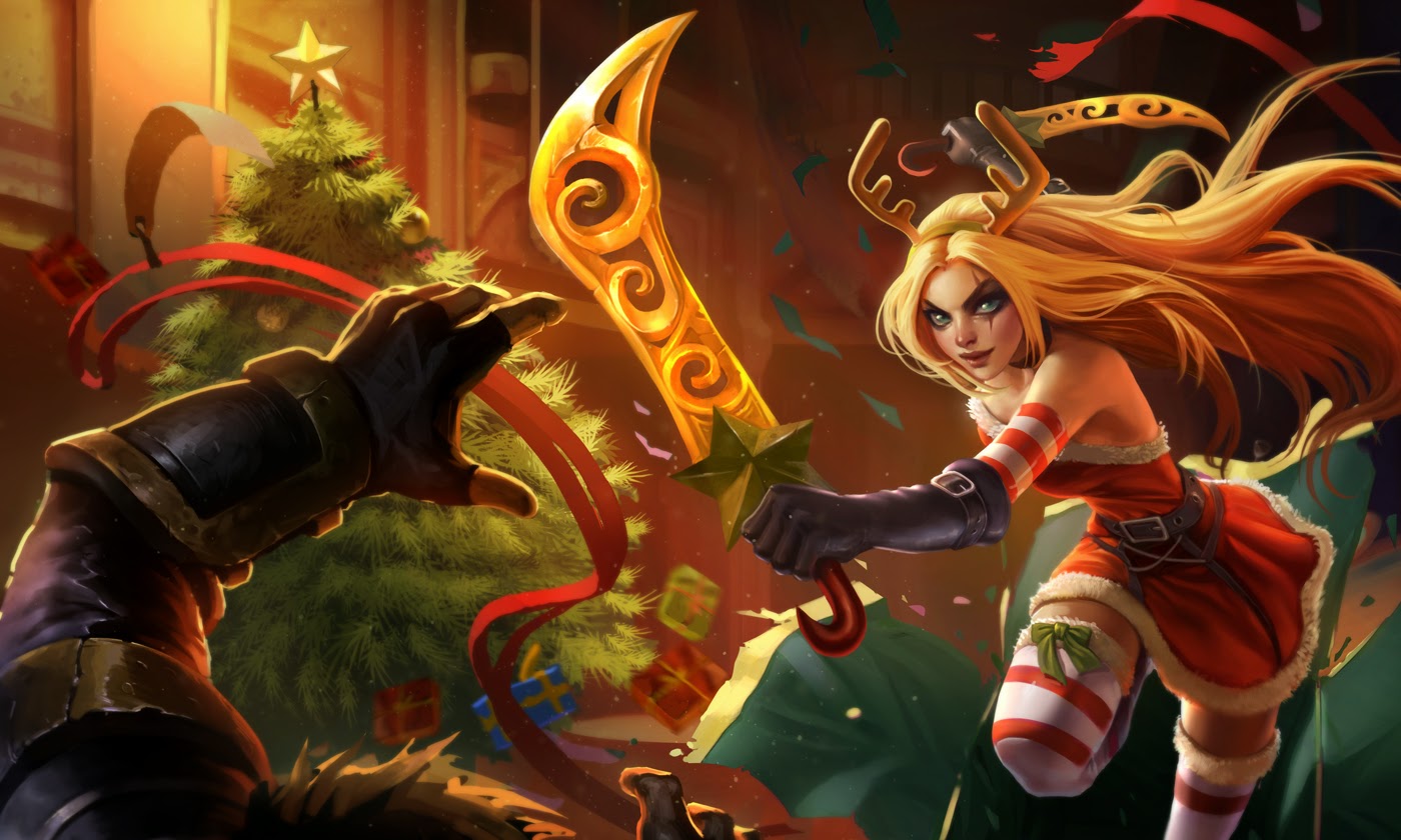 League Of Legends Navidad 150 katarina