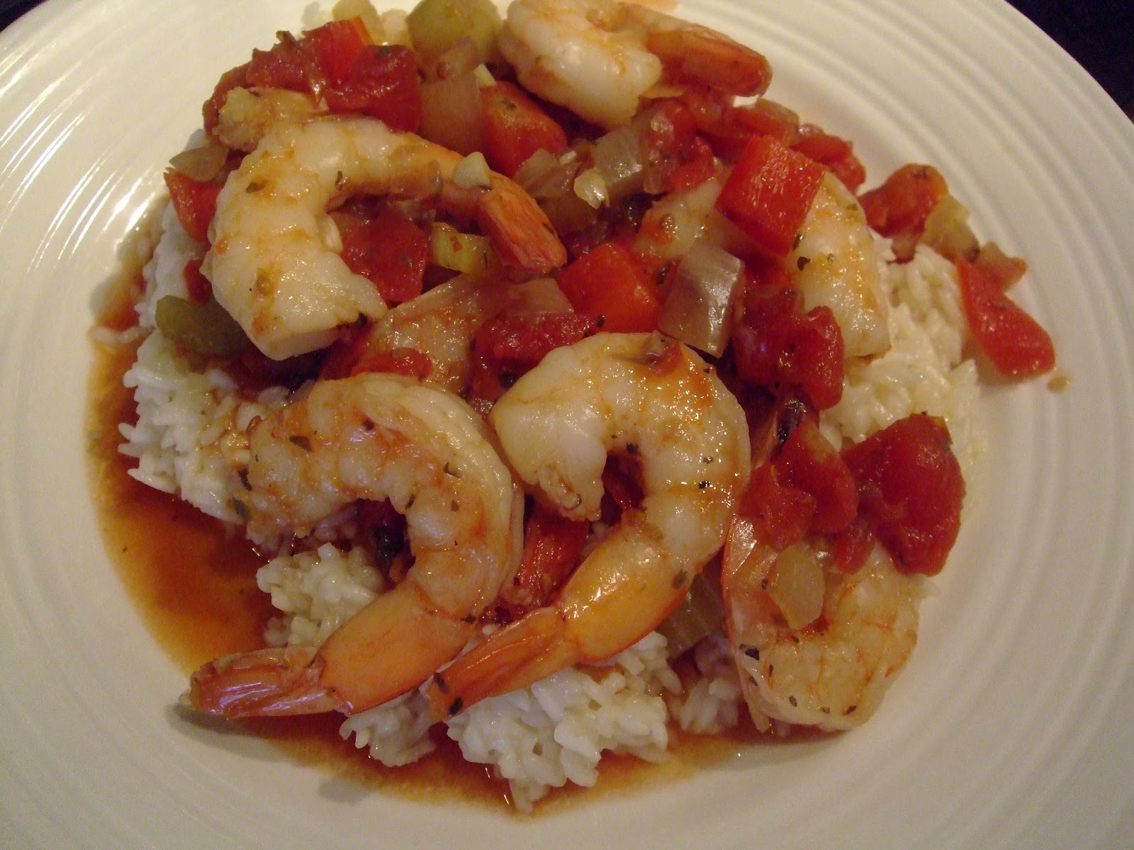 Mommy's Crock Pot shrimp jambalaya