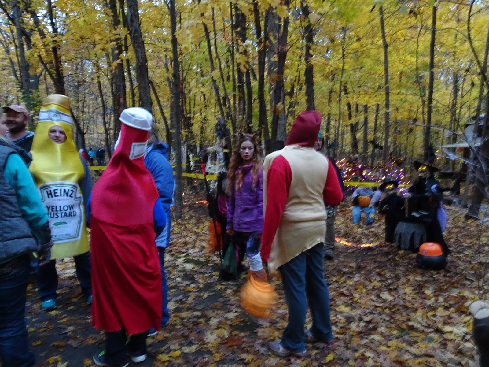 Mama's Basecamp Halloween Camping Fun at High Cliff State Park