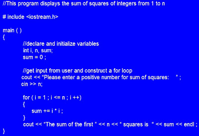 for Statement (Sample Program) | introduction to programming