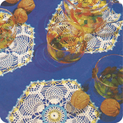 Tapete hexagonales a Crochet Tapete hexagonales a Crochet