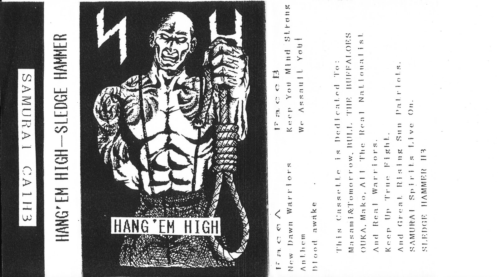 Vontade Luta! SLEDGE HAMMER 1991 Hang n High