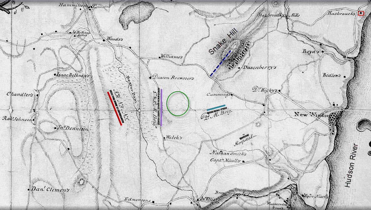 dewitt map of new windsor cantonment the settlement of new windsor on the hudson river is shown on the right the encampment of the ny nj dewitt map of new windsor cantonment the settlement of new windsor on the hudson river is shown on the right the encampment of the ny nj