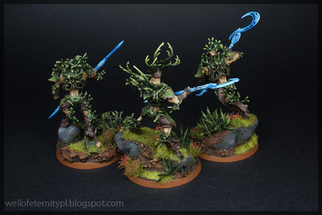 Warhammer Age of Sigmar Order Unit Sylvaneth Kurnoth Hunters with scythes magnetised 2