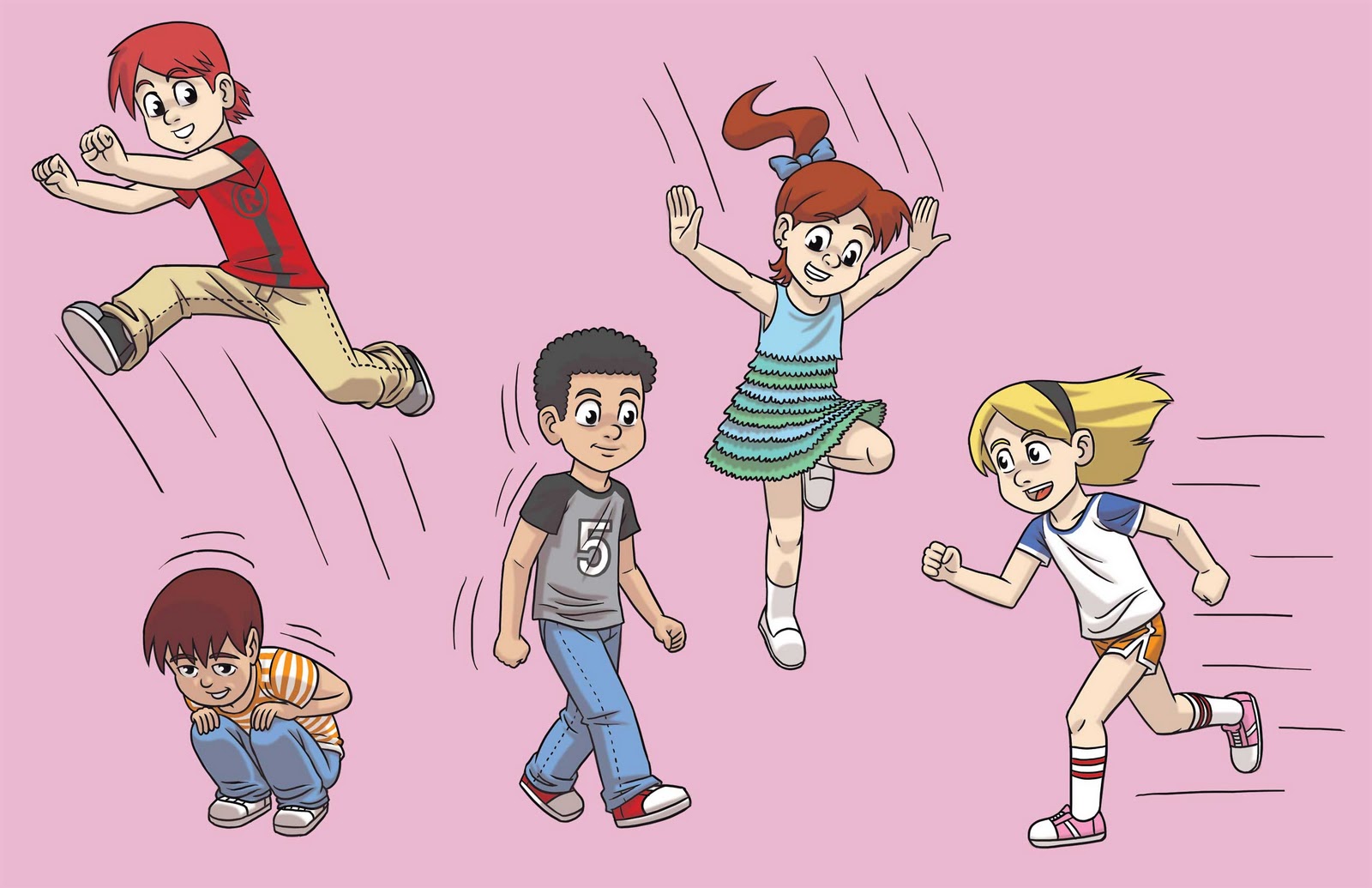 девочка прыгает. спрайты бега. игры движение людей. девочка прыгаенаскакалке. человек в движении вектор.