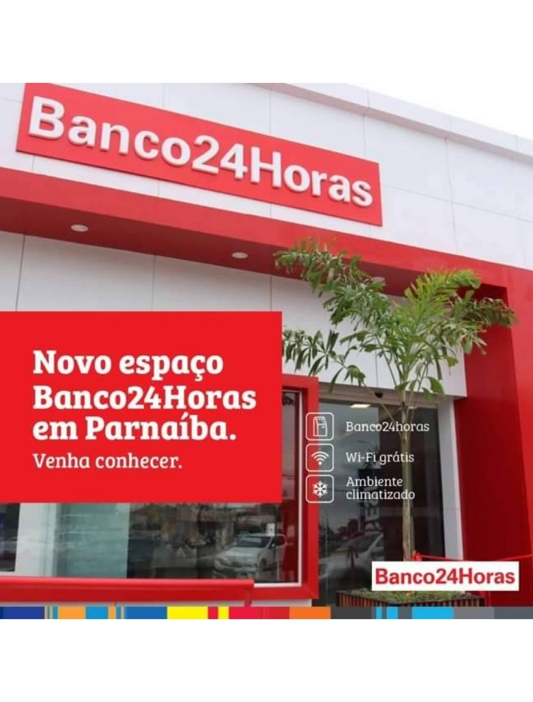Portal Parnaiba no Foco Banco 24 Horas conta com ambiente climatizado e WiFi grátis para seus Portal Parnaiba no Foco Banco 24 Horas conta com ambiente climatizado e WiFi grátis para seus
