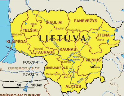 Litauen  Weltatlas