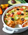 #recipe : Healthy Chicken Enchilada Casserole