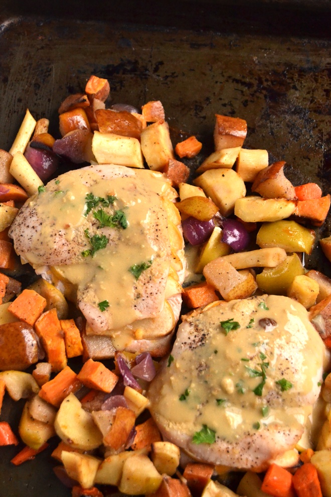 Apple-Cheddar Stuffed Chicken with Apple Cider-Dijon Sauce | The ...