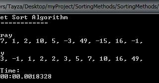 C# - Static Target Sort Algorithm | WLC_Programming Knowledge