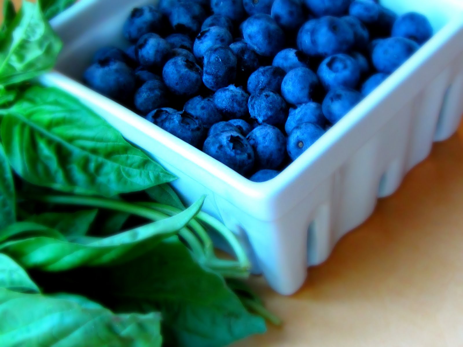 Tales of Three Bakers Basil Blueberry Ice Cream.