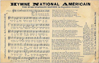 Lyrics U.S. National Anthem 