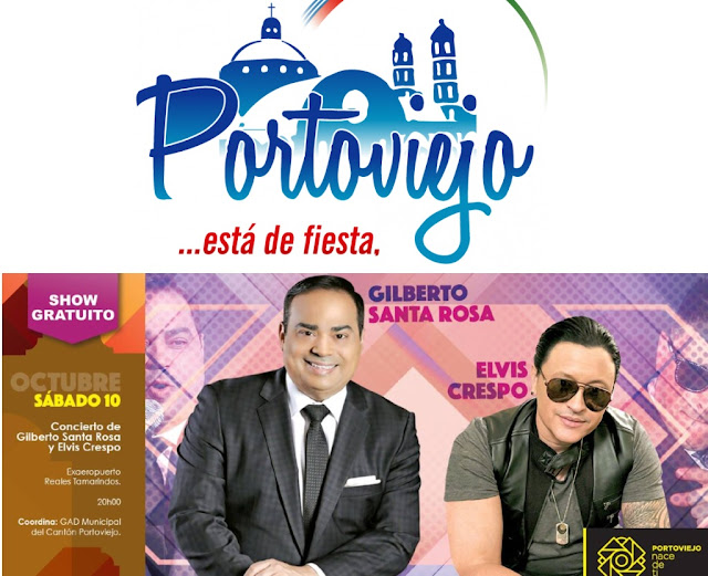 Programa completo fiestas de Portoviejo Octubre 2015