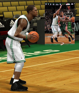 NBA 2K13 Nike Foamposite One Stealth - Rajon Rondo