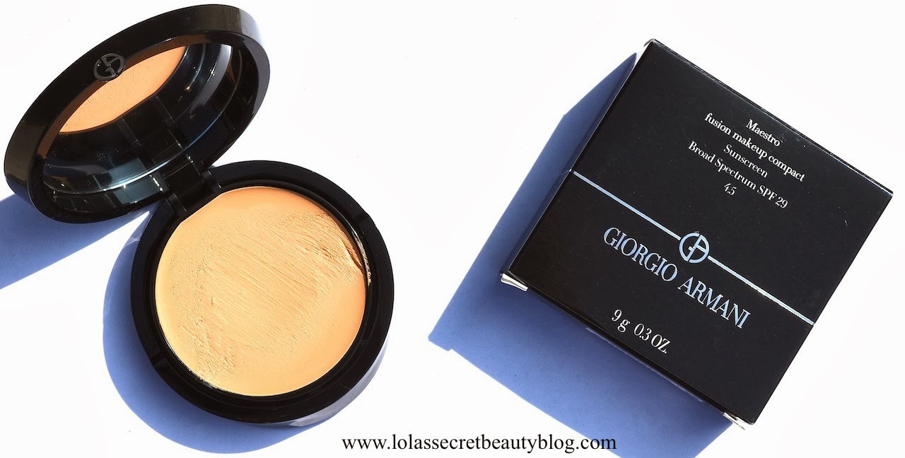 lola's secret beauty blog: Giorgio Armani Fusion Makeup SPF 29 Shade 4.5 Review