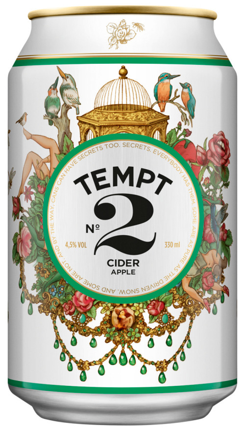 Tempt Cider Packaging Of The World