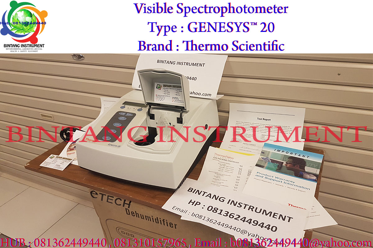 BINTANG INSTRUMENT 081362449440 Jual GENESYS 20 Spectrophotometer