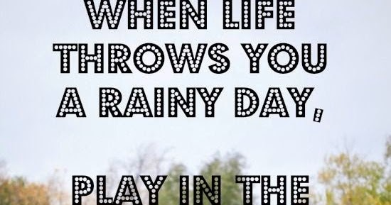 When life throws you a rainy day, play with the raindrops  #saintbernardstyle