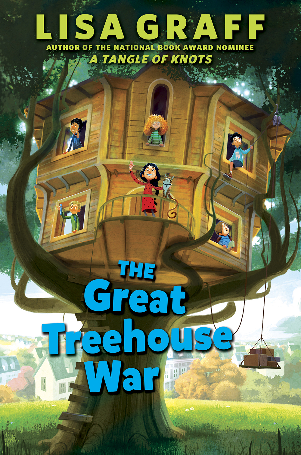 The Great Treehouse War by Lisa Graff, 288 pp, RL 4