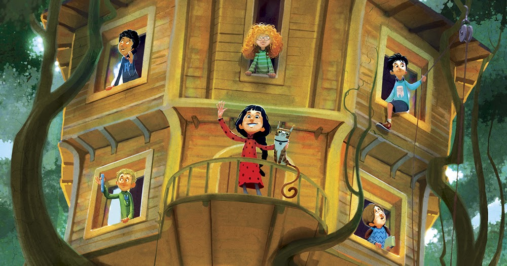 The Great Treehouse War by Lisa Graff, 288 pp, RL 4