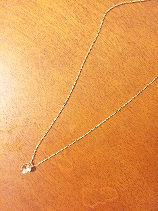 H&M rose gold jewel necklace H&M rose gold jewel necklace