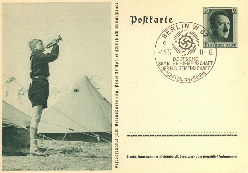 Germany on Stamps Third Reich Postcards The Collecting Adventure