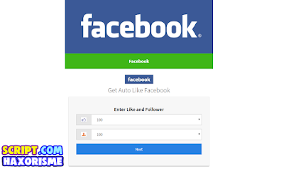 Script Phising Facebook Tampilan Auto Like Terbaru Script Phising Facebook Tampilan Auto Like Terbaru