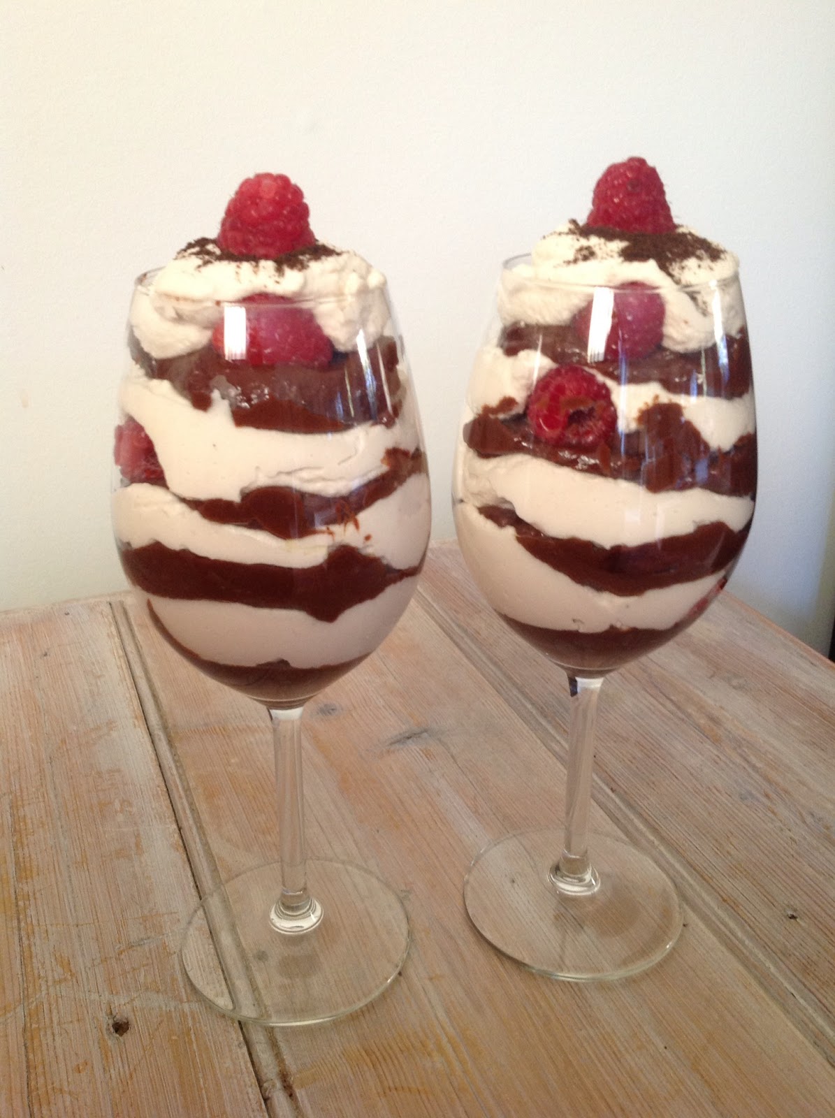 Love, life, and food: Chocolate Mousse & Raspberry Parfait