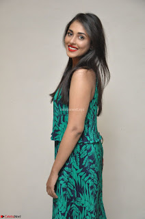 Madhu Shalini in cute Green Sleevelss top Long Skirt Red Purse At Sankarabharanam Awards 2017 ~  Exclusive