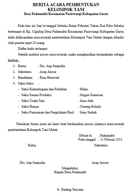 Pembentukan Kelompok Usaha Bersama (KUB) Pengolahan Hasil Pertanian di Desa Papayan: Menguatkan Kerjasama
