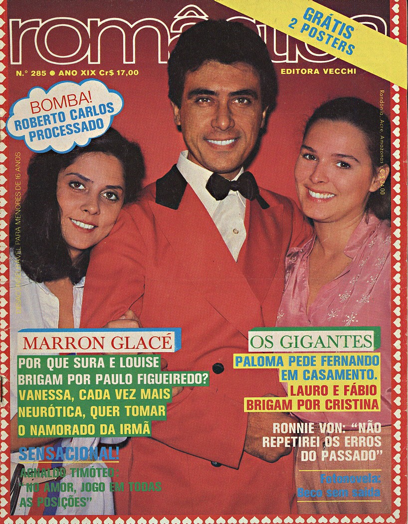revista amiga & novelas MARRON GLACÉ 1979