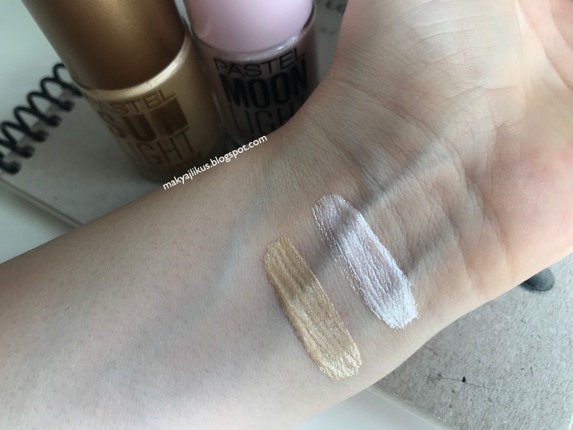 Pastel Moonlight & Sunlight Highlighter MakyajlıKuş Blog