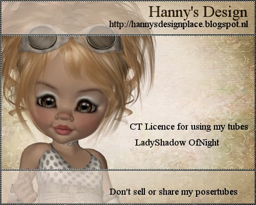 My Ct Licence For Hanny's Design