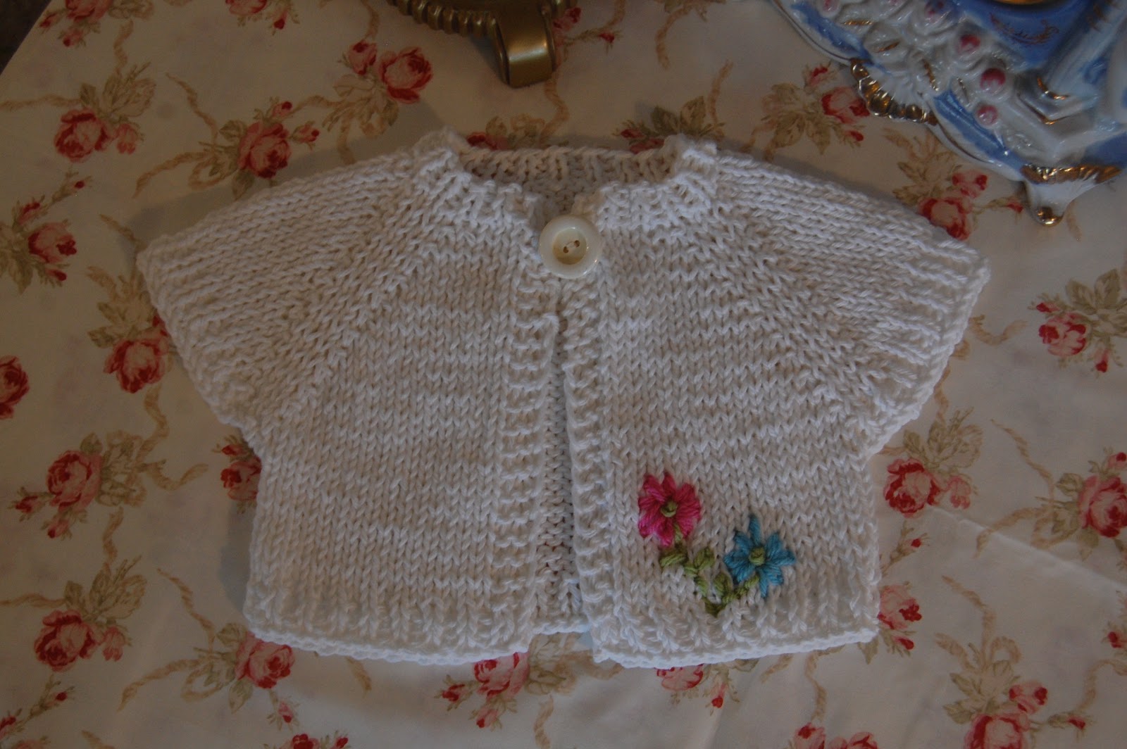 A Touch of Wool Quick Knit Baby Shrug