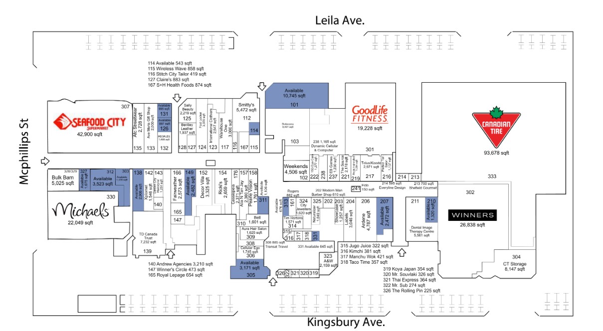 Observations, Reservations, Conversations New Stores for Garden City Shopping Centre
