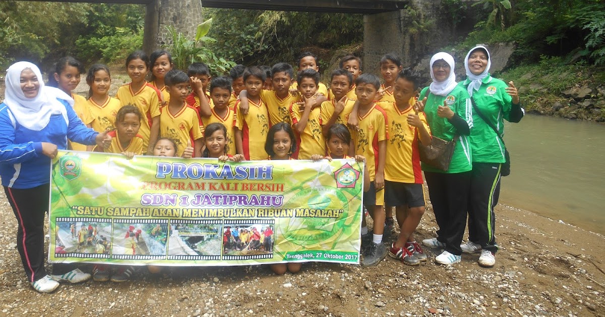 Sd Negeri 1 Jatiprahu Gerakan Prokasih Kali Bersih Tanggal 27 Oktober 2017
