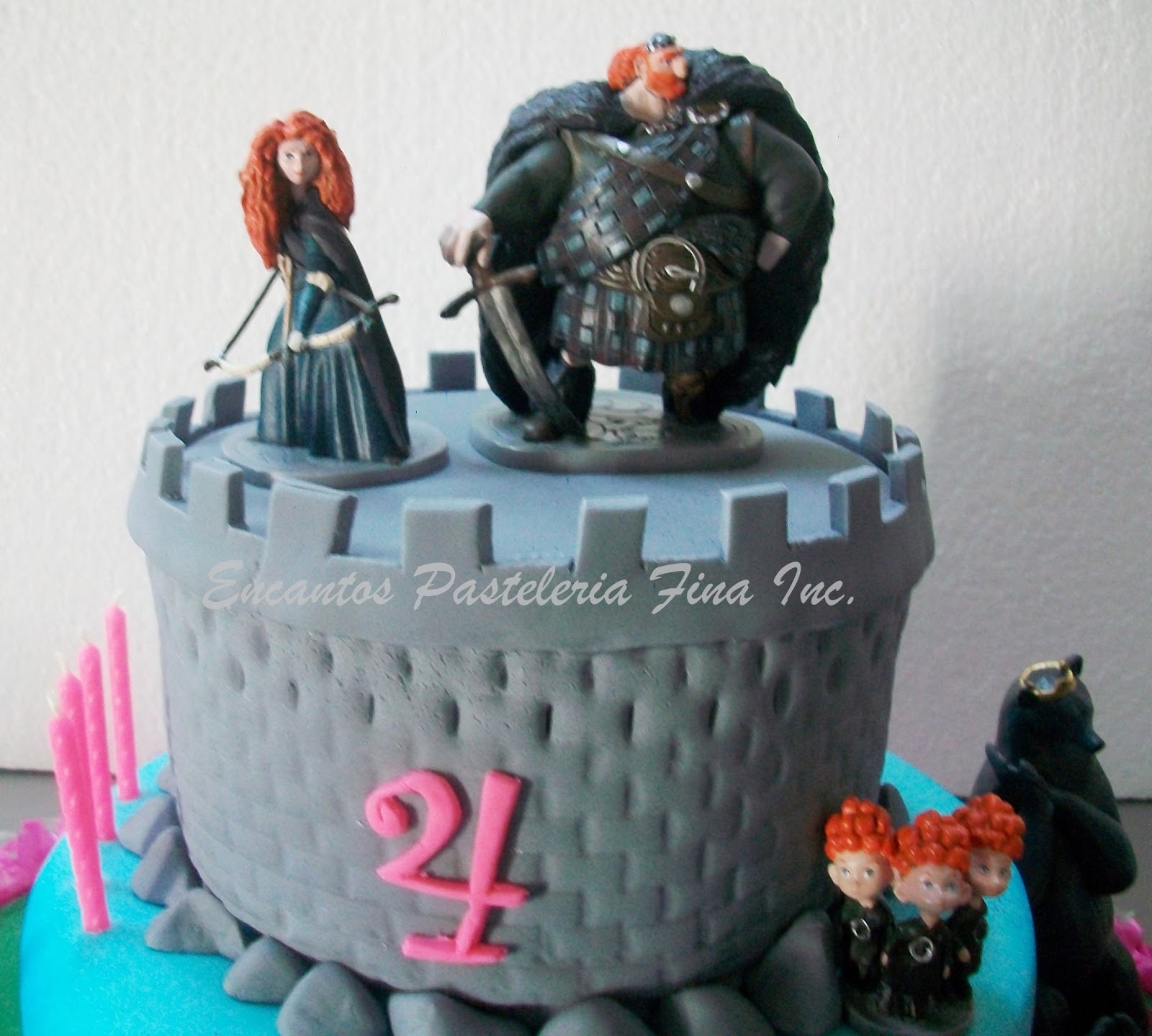 Charms Pastry Delights Cake Designers By Encantos Pasteleria Fina Disney Brave Cake