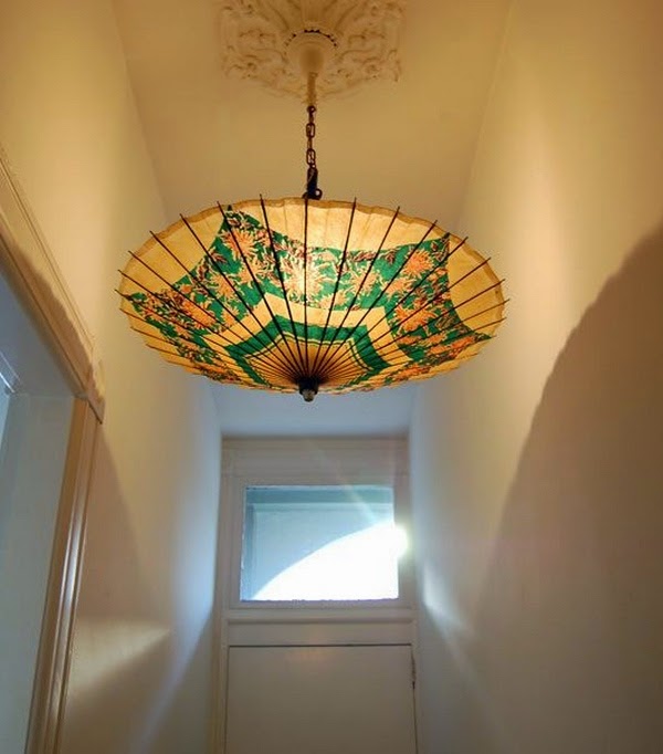 Chandelier with Umbrella