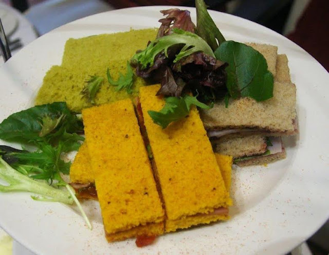 High Tea at the Intercontinental - Rialto: sandwiches