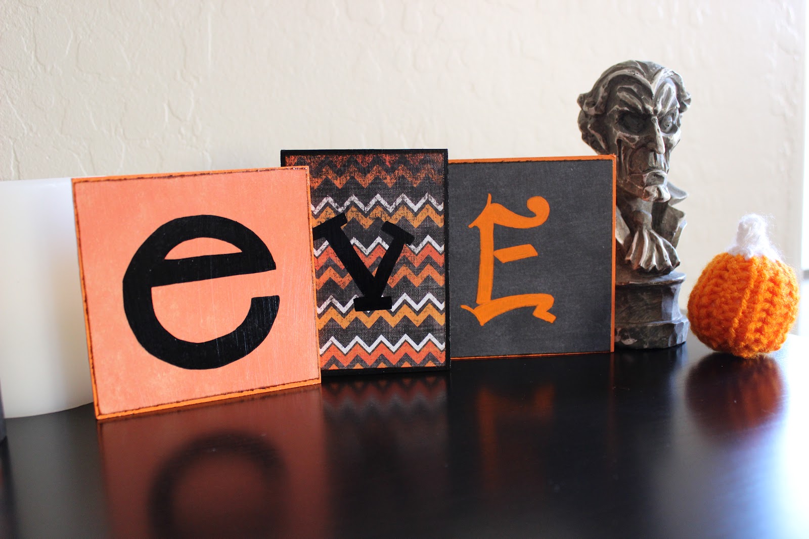 The Creative Cubby All Hallows� Eve Block Decor