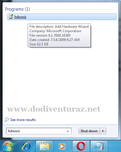 Tutorial Cara Install Loopback Adapter di Windows 7