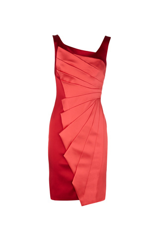 Nuevo Karen Millen Púrpura LILA BNWT £ 190 Seda Vestido De Corsé de DL104 tamaño de Reino Unido 8 10
