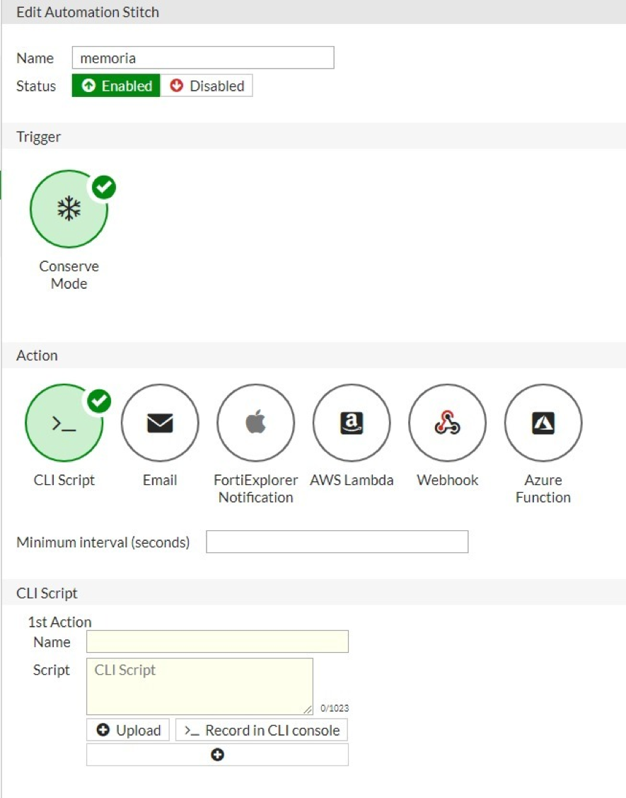 Blog Técnico Reglas de Automation para Conserve Mode y High CPU
