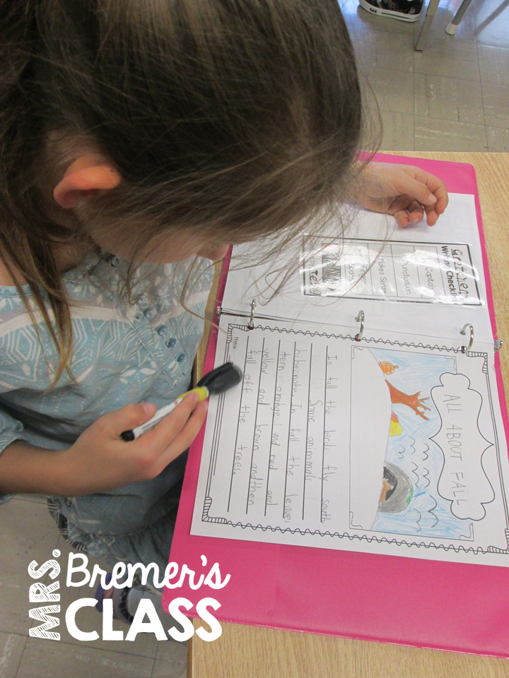 Writing and Peer Editing Mrs. Bremer's Class