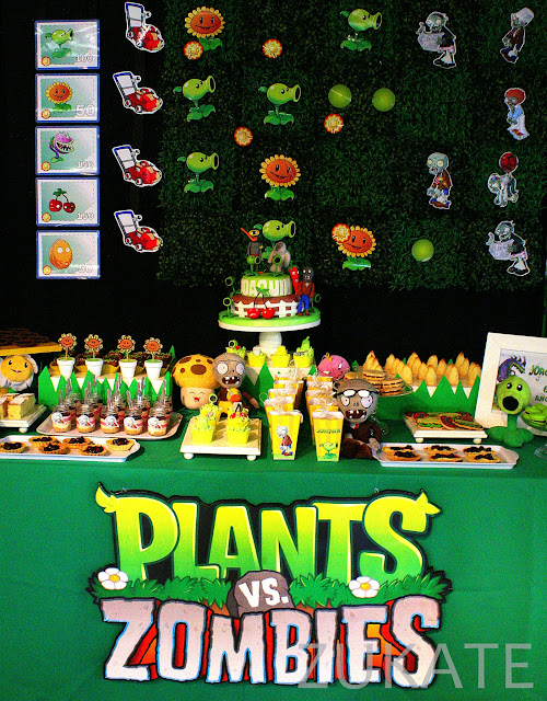 FIESTA DE PLANTAS VS ZOMBIES PARA JOAQUÍN ZUKATE