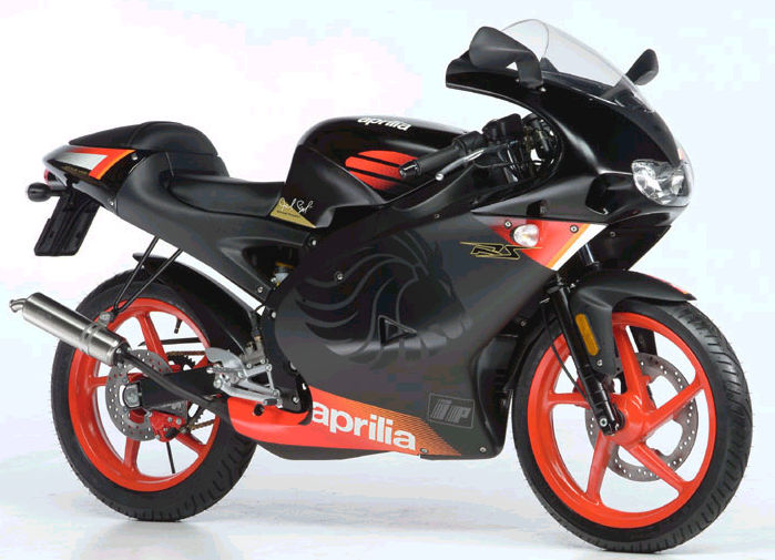 aprilia 50cc motorcycle