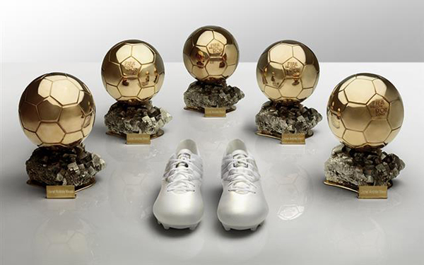 adidas botas Leo Messi cinco Balones de Oro