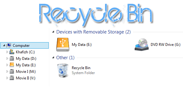 Cara Menambahkan Recycle Bin Pada My Computer Cara Menambahkan Recycle Bin Pada My Computer