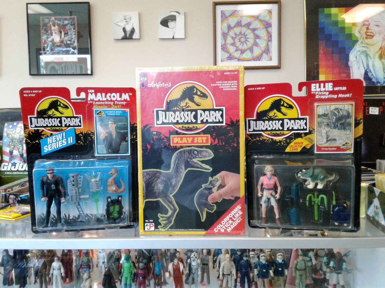 Catapult Collectibles Vintage Kenner Jurassic Park Action Figures